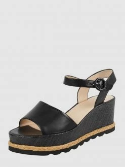 Bester Verkauf ? Högl Wedges Aus Leder - Schwarz ?