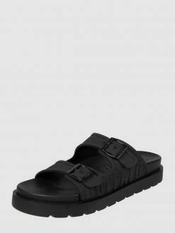 Billig ? Buffalo ? Sandalen Aus Gummi Modell 'Eve' - Schwarz ✔️