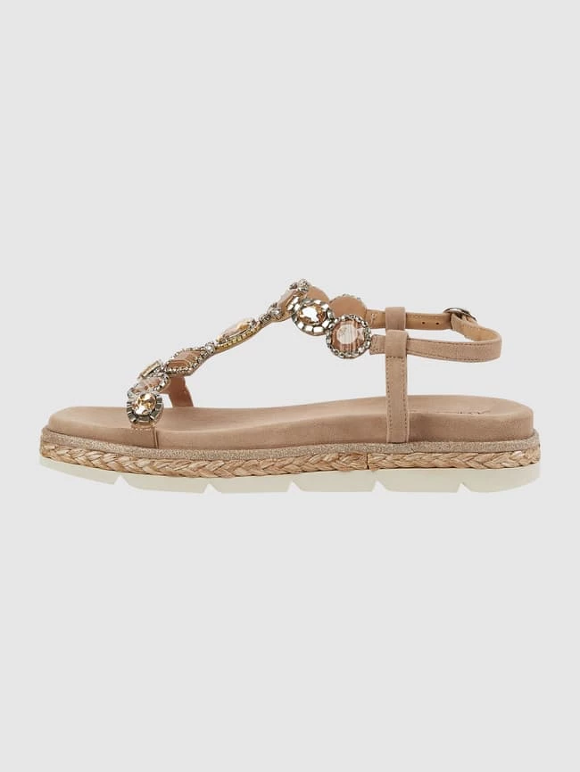 Beste Bewertungen von ⌛ ALMA EN PENA ? Sandalen Aus Veloursleder - Beige ? – Bild 3