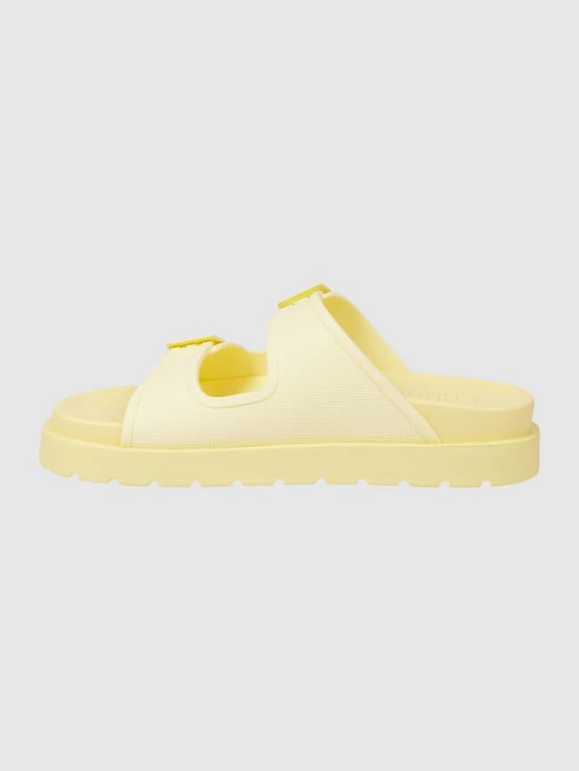 Bestpreis ? Buffalo ? Sandalen Aus Gummi Modell 'Eve' - Hellgelb ? – Bild 3