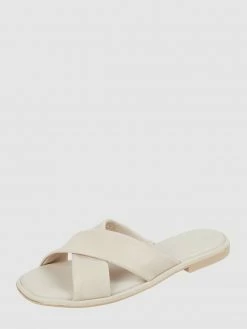 Besorgen ? Tamaris Pantolette Aus Leder - Offwhite ✨