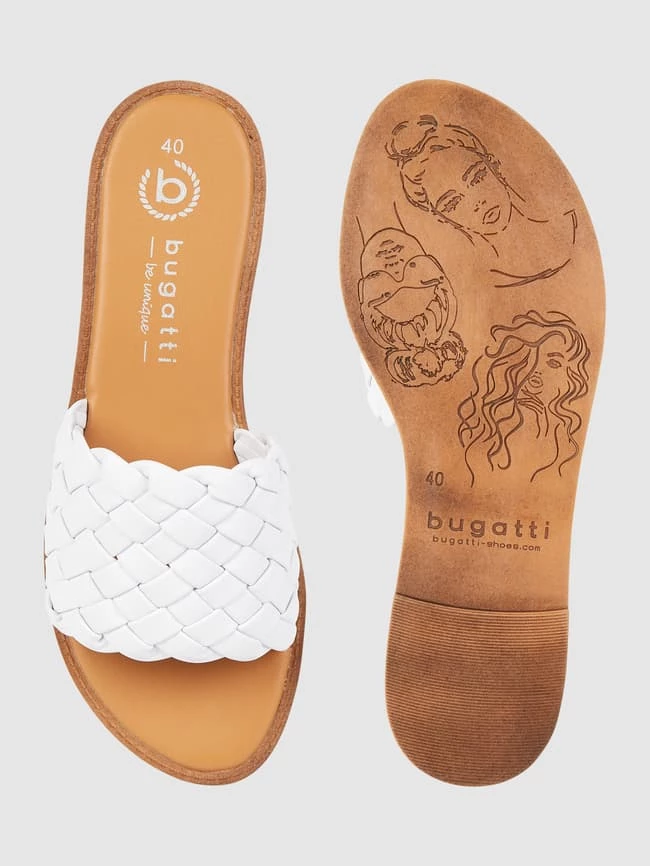 Bestes Angebot ? Bagatt Pantolette In Flecht-Optik - Weiß ? – Bild 4