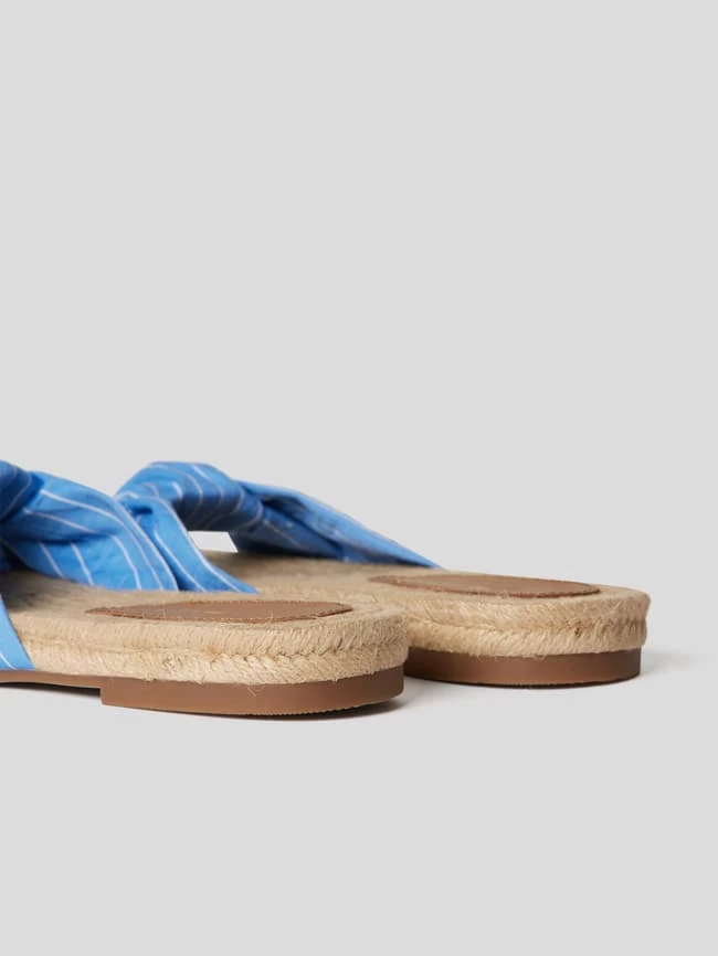 Brandneu ? Tommy Hilfiger Pantoletten Mit Knoten-Detail - Hellblau ? – Bild 3