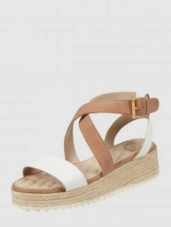 Bestpreis ? Gerry Weber ? Shoes ? Sandalen Aus Leder Modell 'Bari' - Weiß ?