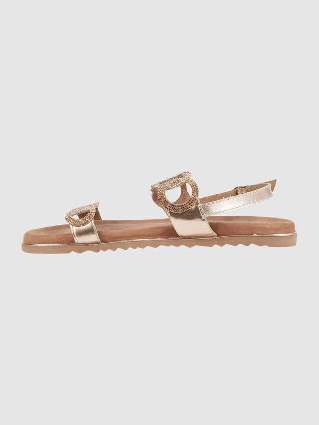 Brandneu ✨ Marco Tozzi ? Sandalen Mit Strasssteinen - ROSE GOLD ❤️ – Bild 3