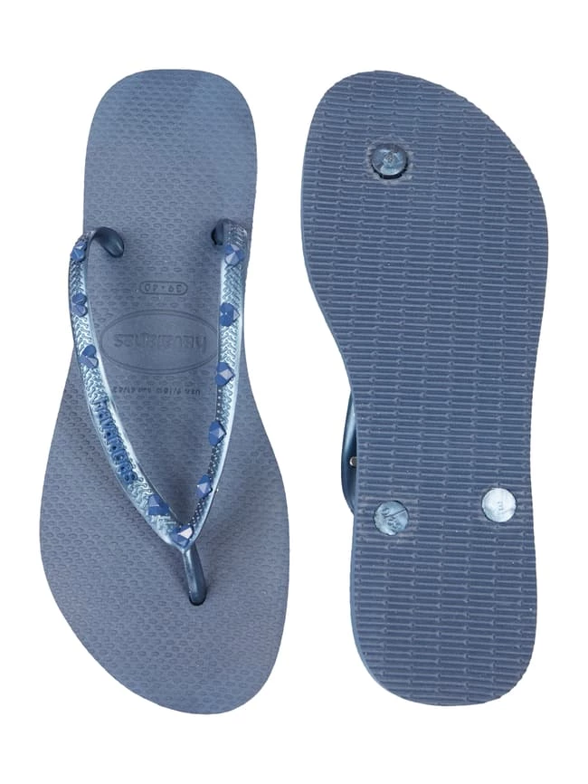 Großhandel ✨ Havaianas Zehentrenner Mit Ziersteinbesatz - Dunkelblau ? – Bild 4