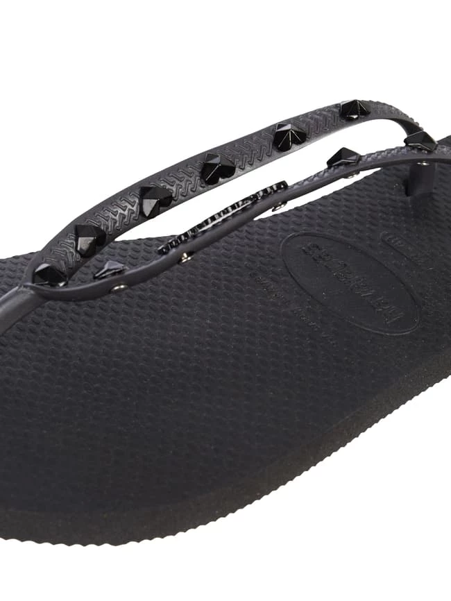 Blitzangebot ? Havaianas Zehentrenner Mit Ziersteinbesatz - Schwarz ? â Bild 2