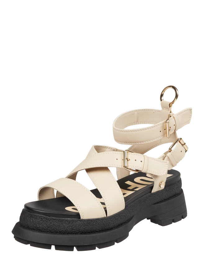Top 10 ⌛ Buffalo ? Sandalen In Leder-Optik Modell 'Rude Up' - Beige ?