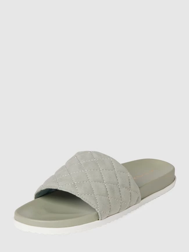 Aktion ? Tom Tailor Slides Mit Steppnähten - Lindgrün ? – Bild 2