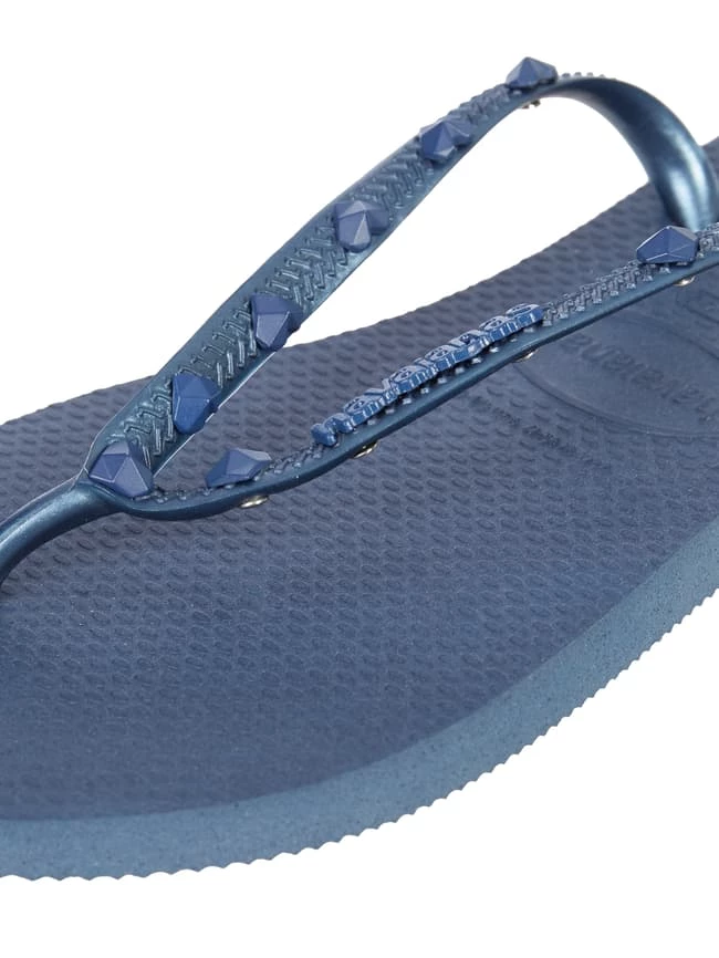 Großhandel ✨ Havaianas Zehentrenner Mit Ziersteinbesatz - Dunkelblau ? – Bild 2