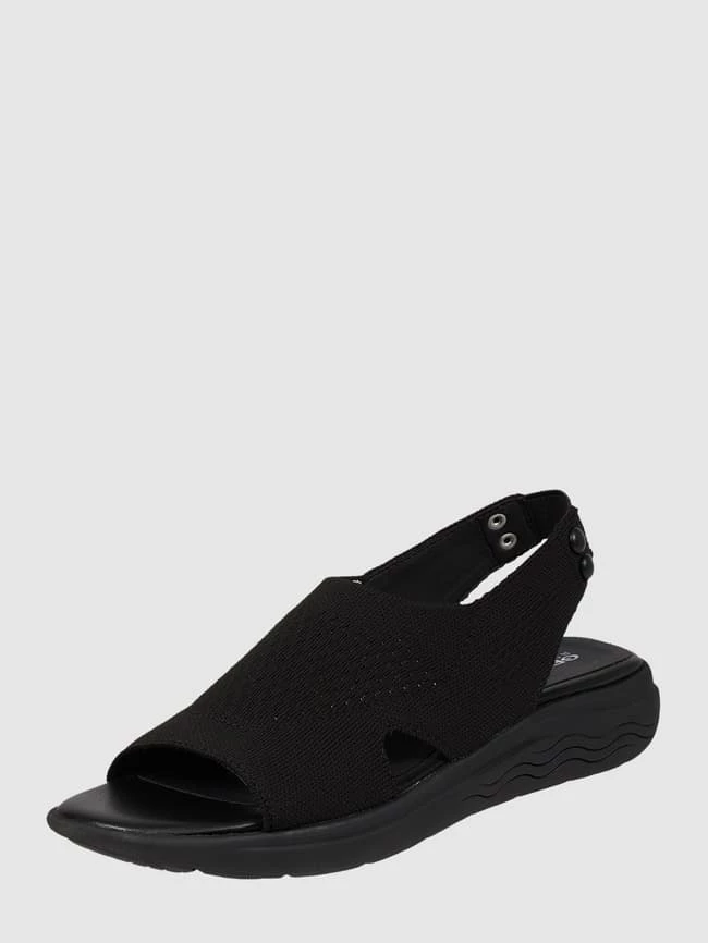 Rabatt ? Geox ? Sandalen Aus Textil Modell 'Spherica' - Schwarz ?