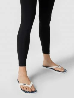 Budget ✔️ HUGO Zehentrenner Mit Label-Print - Weiß ?