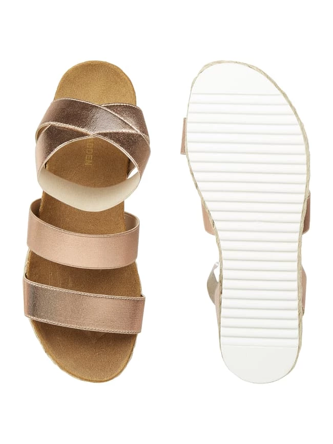 Großhandel ? Steve Madden ? Sandalen Mit Fesselriemen Modell 'Kimmie' - ROSE GOLD ? – Bild 5