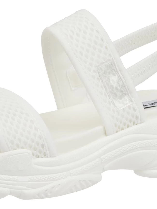 Schlussverkauf ? Steve Madden Wedges Aus Textil Modell 'Samurai' - Weiß ? – Bild 2