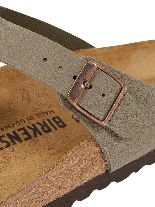 Angebote ✔️ Birkenstock Zehentrenner Aus Birko-Flor® Modell 'Gizeh' - Schlamm ⌛ – Bild 2