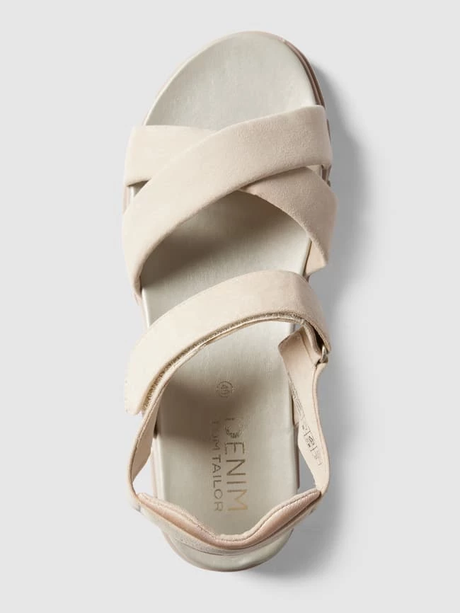 Am billigsten ? Tom Tailor ? Sandalen Mit Gekreuzten Riemen - Offwhite ? – Bild 5
