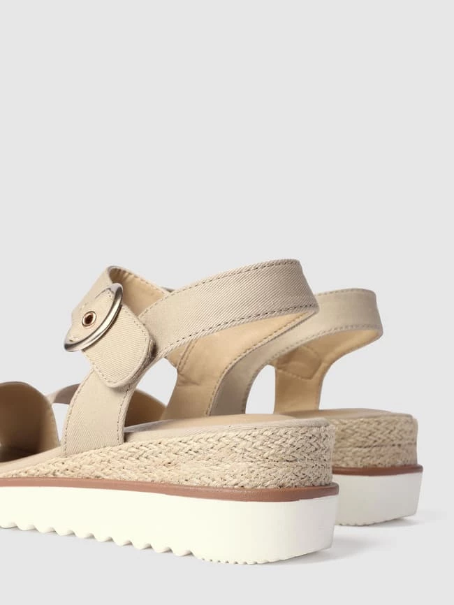 Aktion ? Tom Tailor ? Sandalen Mit Label-Print - Beige ? – Bild 3