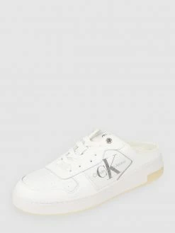 Brandneu ? Calvin Klein ? Jeans Pantolette Aus Leder - Weiß ⌛