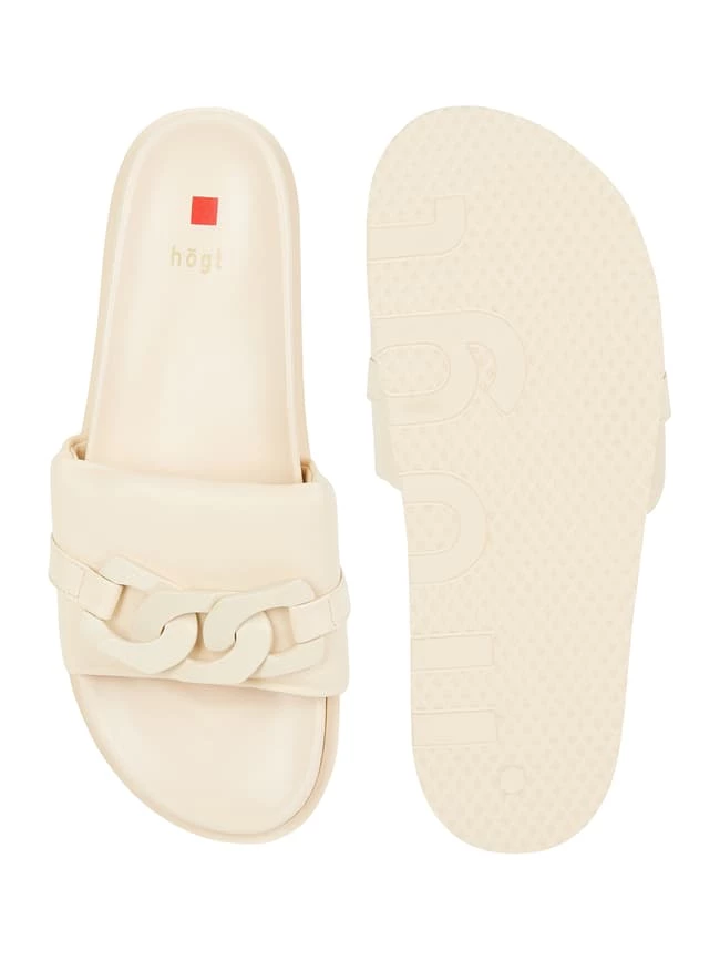 Rabatt ✨ Högl Pantolette Mit Kettendetail - Beige ? – Bild 4