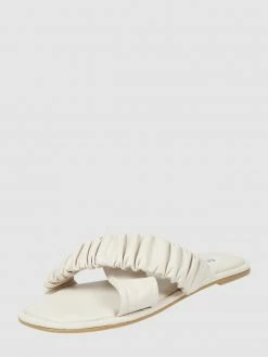 Besorgen ? INUOVO Pantolette Aus Leder - Beige ?