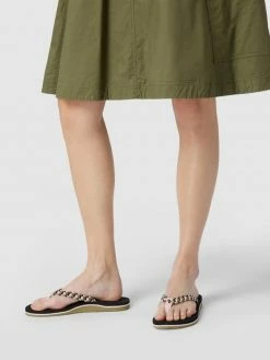 Coupon ? Tommy Hilfiger Zehentrenner Mit Label-Applikation - Schwarz ?