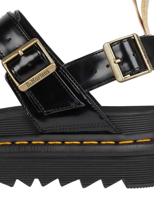 Brandneu ? Dr. Martens ? Sandalen Mit Plateausohle Modell 'Voss' - Schwarz ⌛ – Bild 2