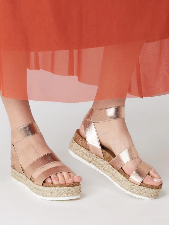 Großhandel ? Steve Madden ? Sandalen Mit Fesselriemen Modell 'Kimmie' - ROSE GOLD ? – Bild 3