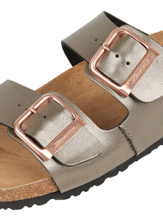 Top 10 ❤️ Tamaris ? Sandalen In Lack-Optik - Anthrazit ? – Bild 2