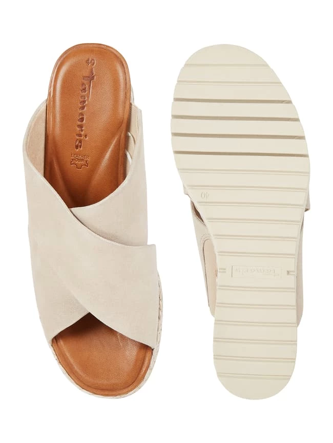 Schlussverkauf ? Tamaris Wedges Aus Leder - Gold ? – Bild 4