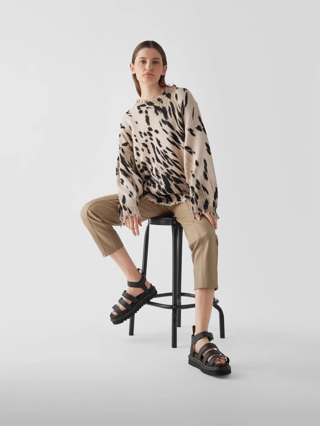 Aktion ⌛ Dr.Martens ? Sandalen Mit Label-Prägung - Schwarz ❤️