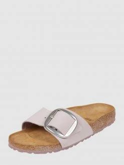 Brandneu ? Birkenstock ? Sandalen Aus Leder Modell 'Madrid' - Lila ?