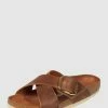 Aktion ? Birkenstock ? Sandalen Aus Leder Modell 'Siena' - Cognac ?