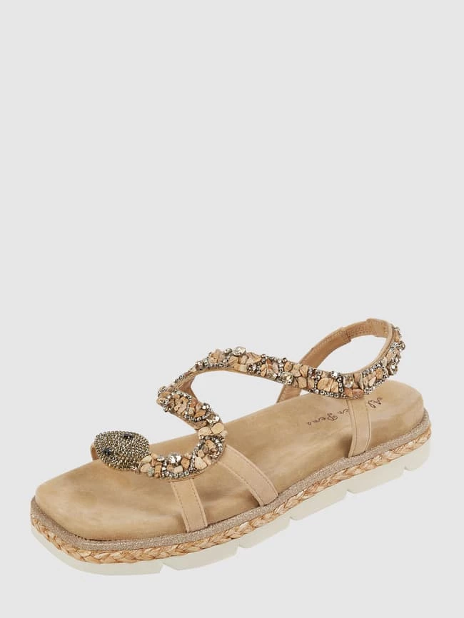Beste Bewertungen von ⌛ ALMA EN PENA ? Sandalen Mit Strasssteinen - Sand ?