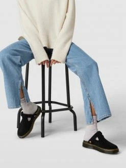 Blitzangebot ✔️ Dr.Martens Pantoletten Aus Leder Modell 'Carlson' - Schwarz ✨