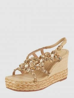 Bestpreis ? ALMA EN PENA ? Sandalen In Flecht-Optik - Sand ✨