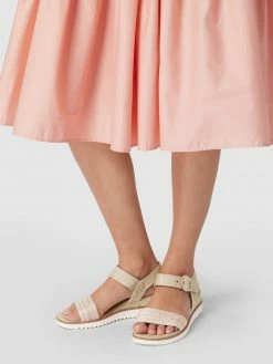 Aktion ? Tom Tailor ? Sandalen Mit Label-Print - Beige ?