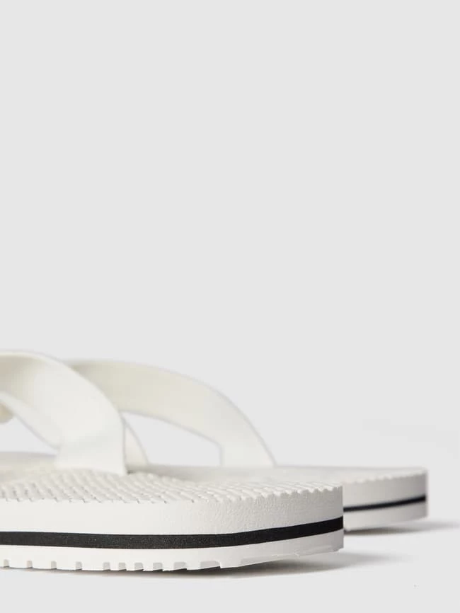 Neu ? Calvin Klein ? Jeans Zehentrenner Mit Label-Print - Weiß ? – Bild 3