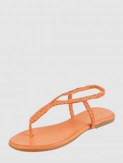 Rabatt ✔️ INUOVO ? Sandalen Aus Leder - Orange ?