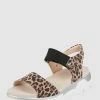 Beste Bewertungen von ? Tizian ? Sandalen Mit Leopardenmuster - Camel ?
