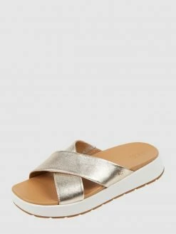 Brandneu ? UGG Pantolette Aus Leder Modell 'Emily' - Gold ?