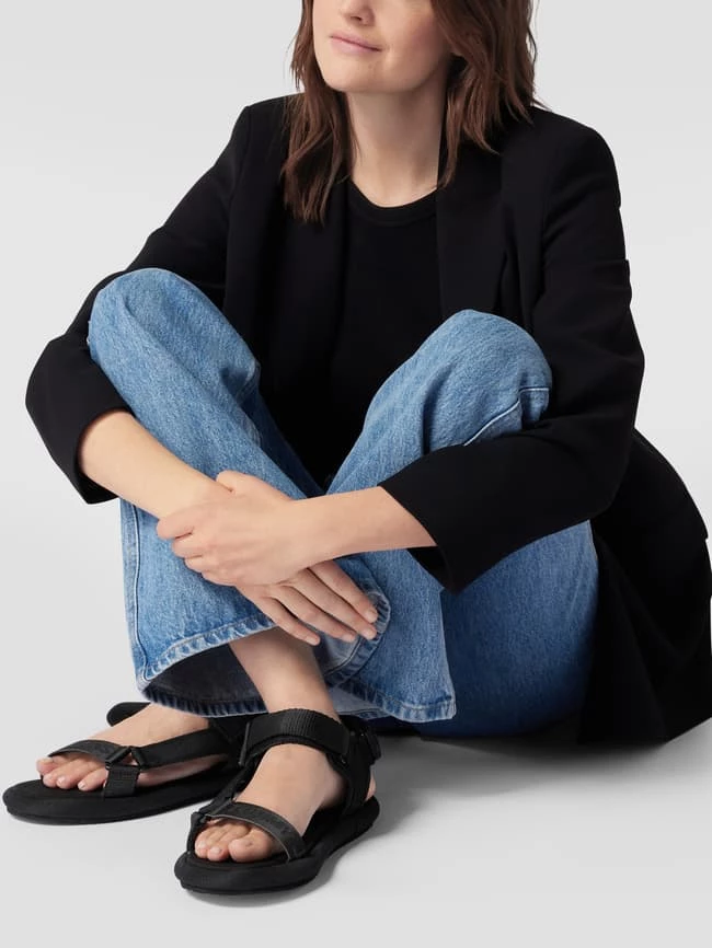 Blitzangebot ? Tommy ? Jeans ? Sandalen Mit Label-Details - Schwarz ?