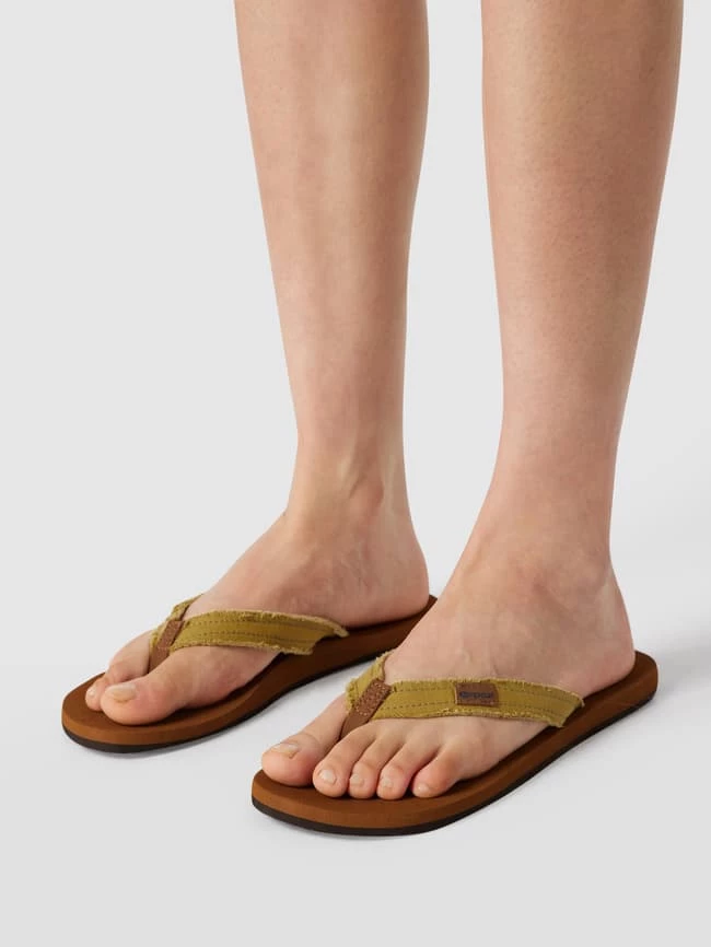 Am billigsten ? Rip Curl Zehentrenner Mit Label-Details - Khaki ?