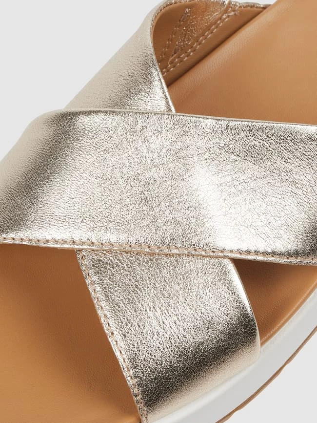 Brandneu ? UGG Pantolette Aus Leder Modell 'Emily' - Gold ? – Bild 2