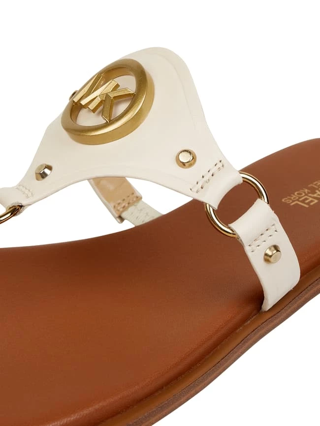 Budget ? MICHAEL Michael Kors Zehentrenner Aus Leder - Beige ? â Bild 2