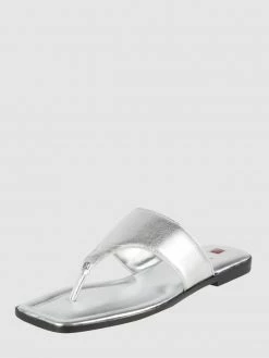 Bester Verkauf ? Högl Zehentrenner Aus Leder - Silber ?