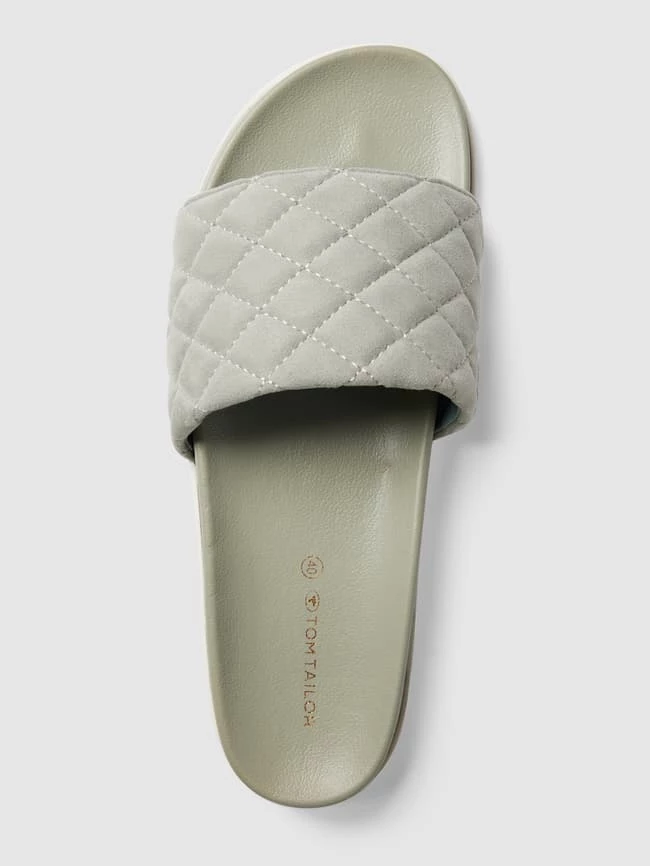Aktion ? Tom Tailor Slides Mit Steppnähten - Lindgrün ? – Bild 5