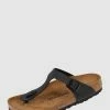 Am billigsten ? Birkenstock Zehentrenner Aus Birko-Flor® Modell 'Gizeh' - Schwarz ?