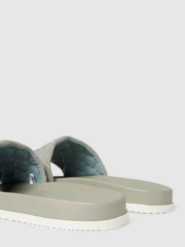 Aktion ? Tom Tailor Slides Mit Steppnähten - Lindgrün ? – Bild 3