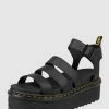 Beste Bewertungen von ? Dr. Martens ? Sandalen Aus Leder Modell 'Blaire Quad' - Schwarz ?
