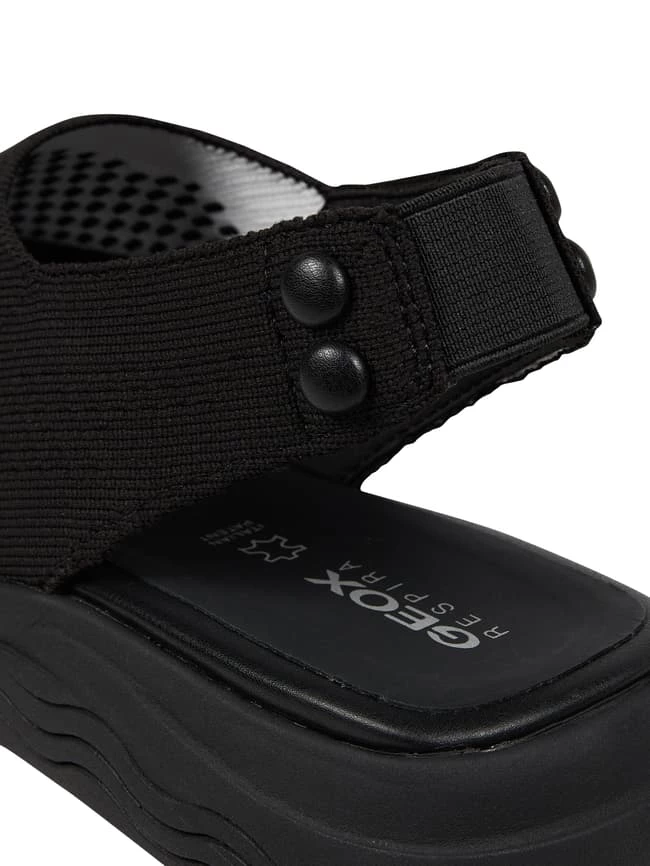 Rabatt ? Geox ? Sandalen Aus Textil Modell 'Spherica' - Schwarz ? – Bild 3